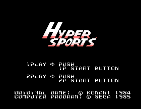 Play <b>Hyper Sports</b> Online